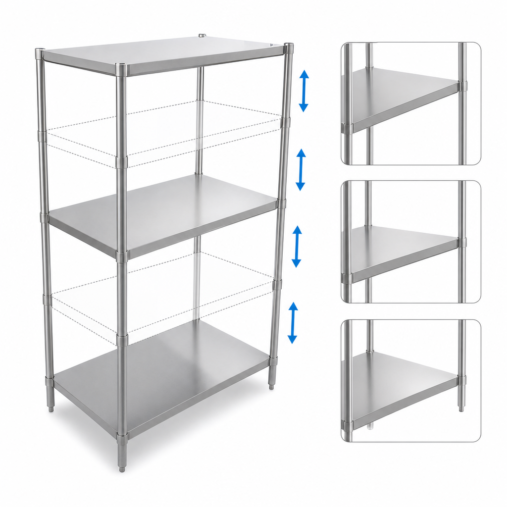 Three Adjustable Shelves