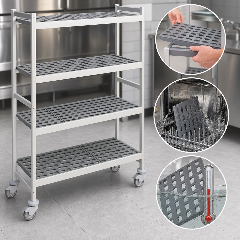 Removable Polymer Shelf Inserts