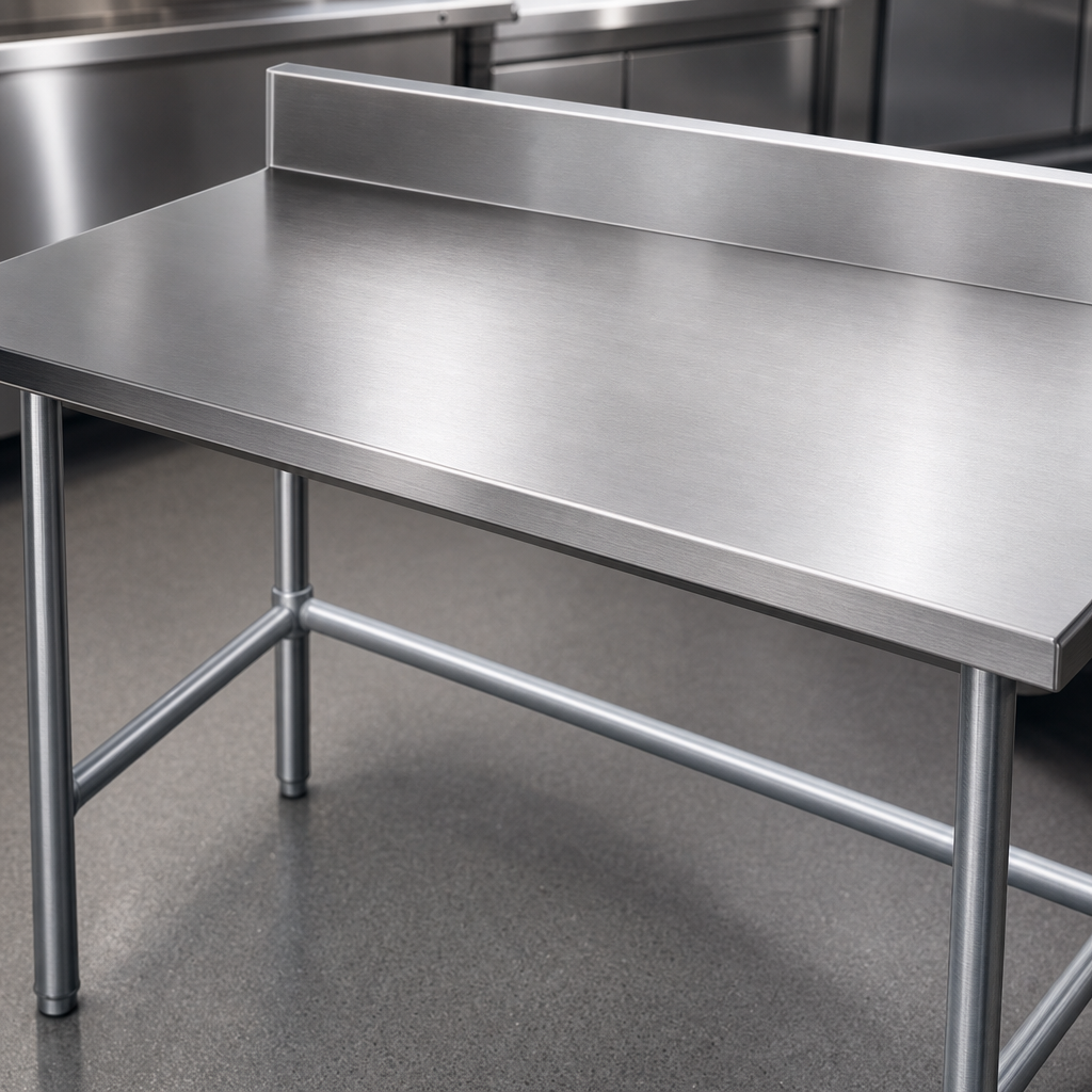 16-Gauge 430 Stainless Steel Top