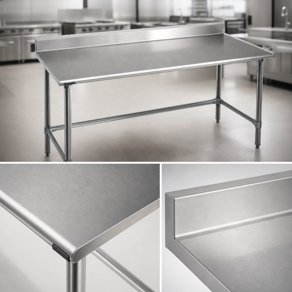 16/300 Series Stainless Steel Top