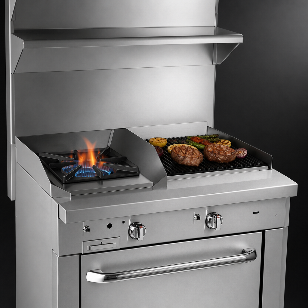High-Output Open Burners
