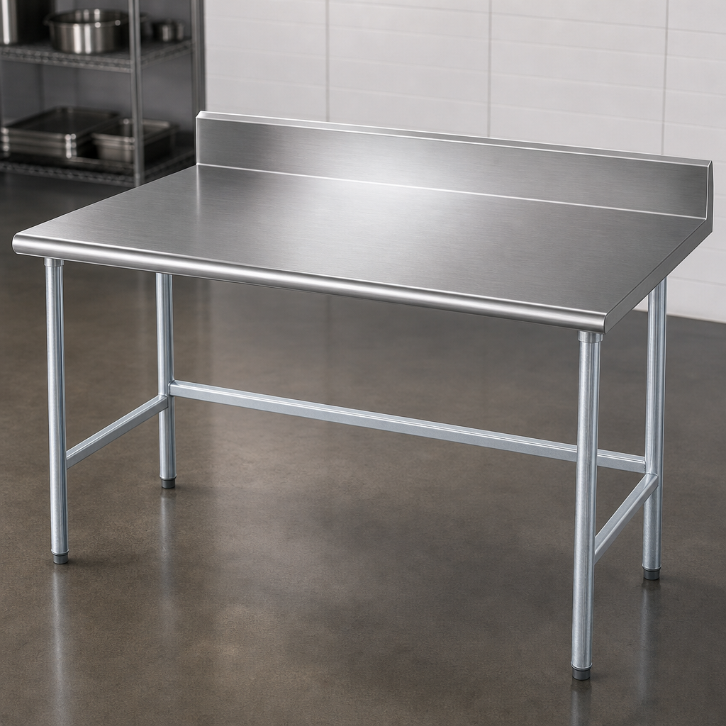 16-Gauge 304 Stainless Steel Top
