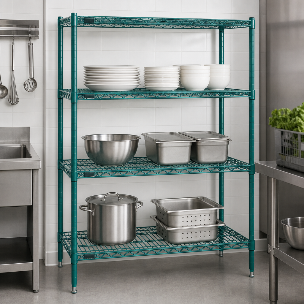Patented QuadTruss Shelves