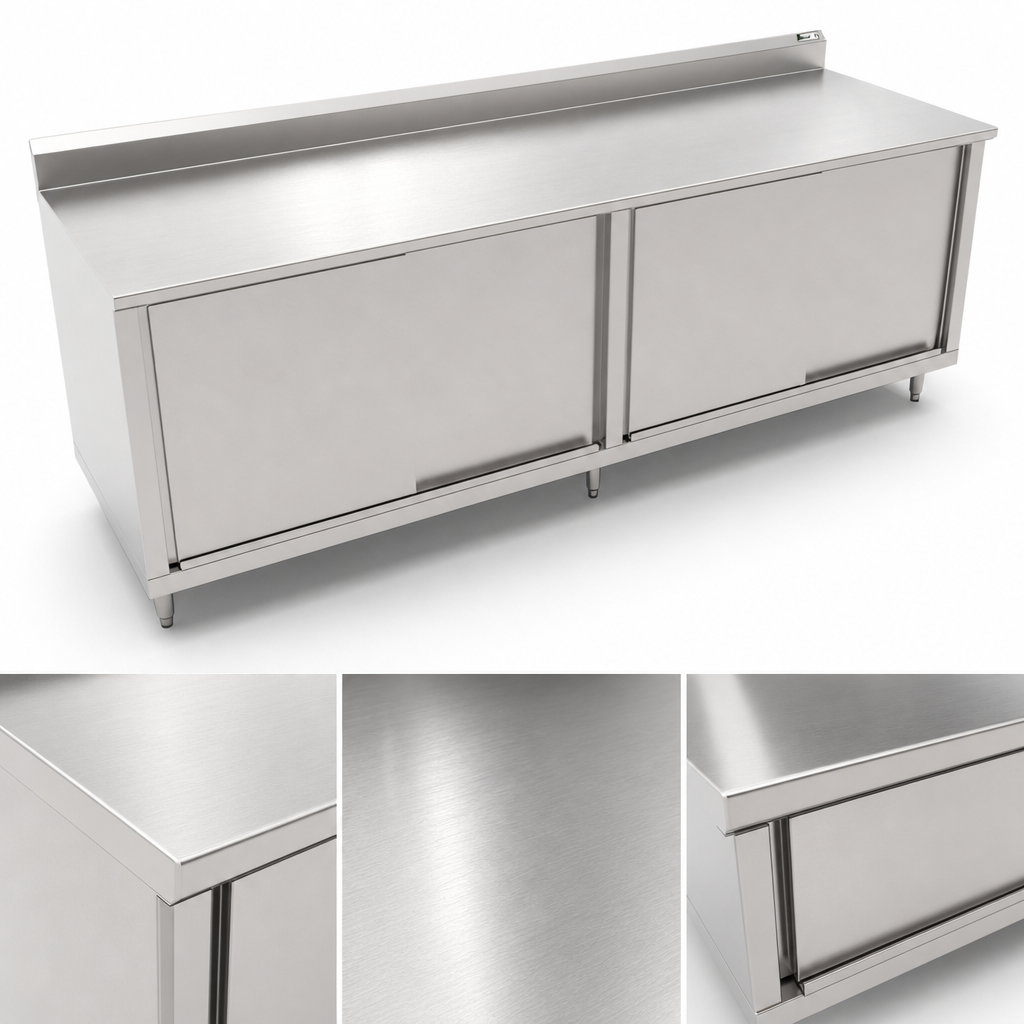 14-Gauge Type 300 Stainless Steel Top