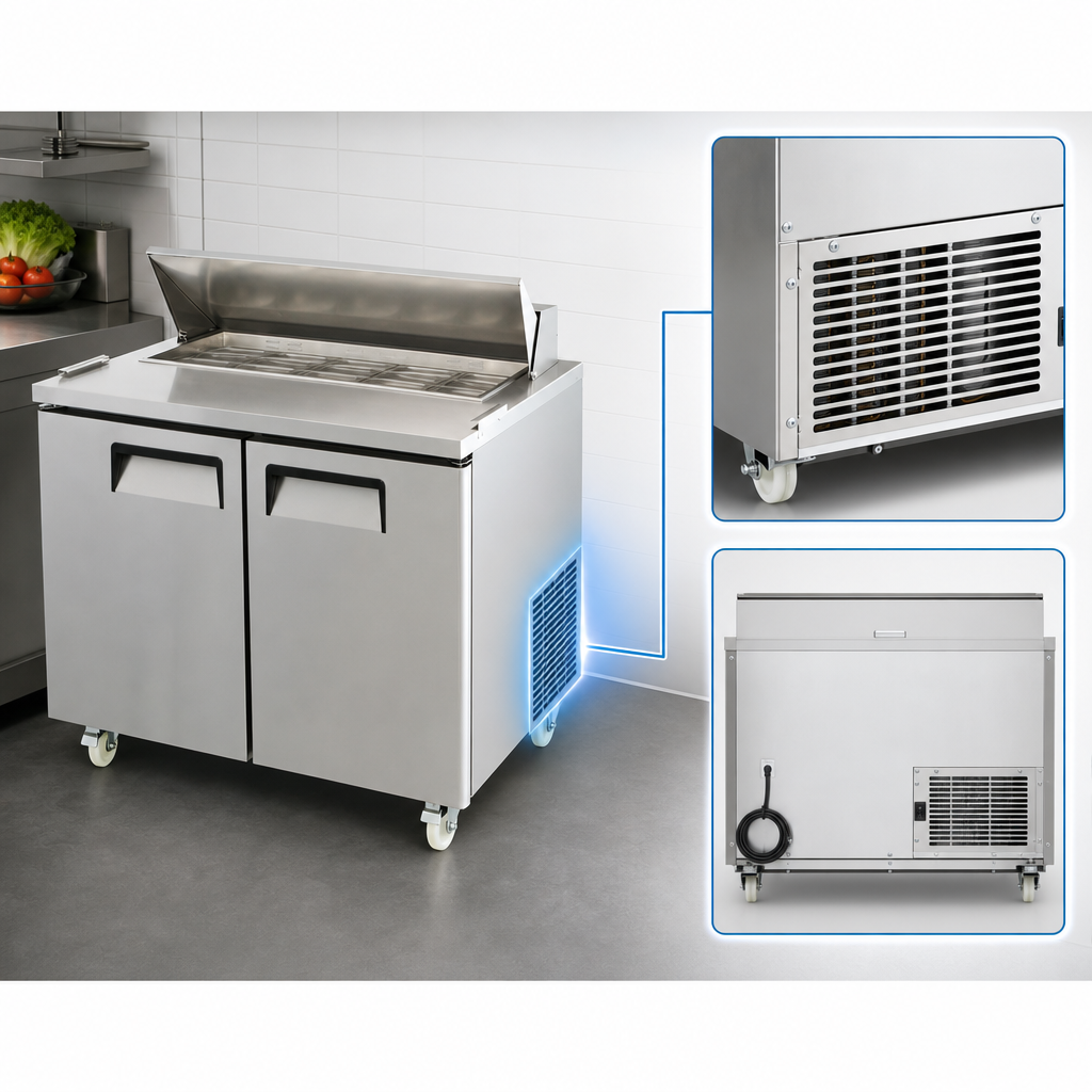Rear-Mounted Self-Contained Refrigeration