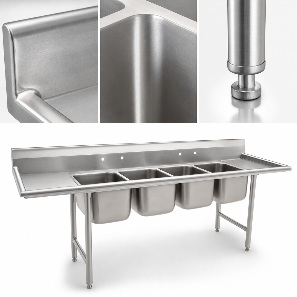304 Stainless Steel Construction