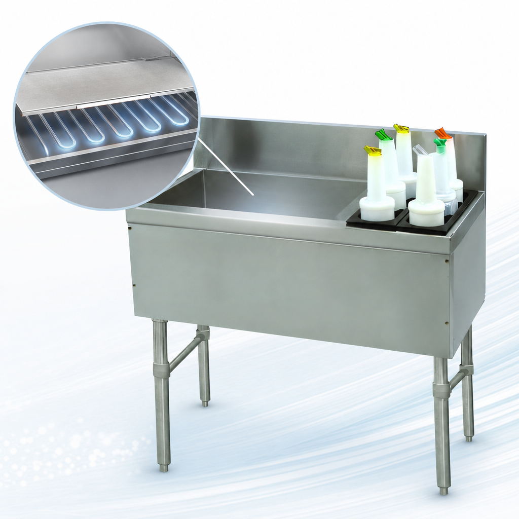10-Circuit Cast Aluminum Cold Plate