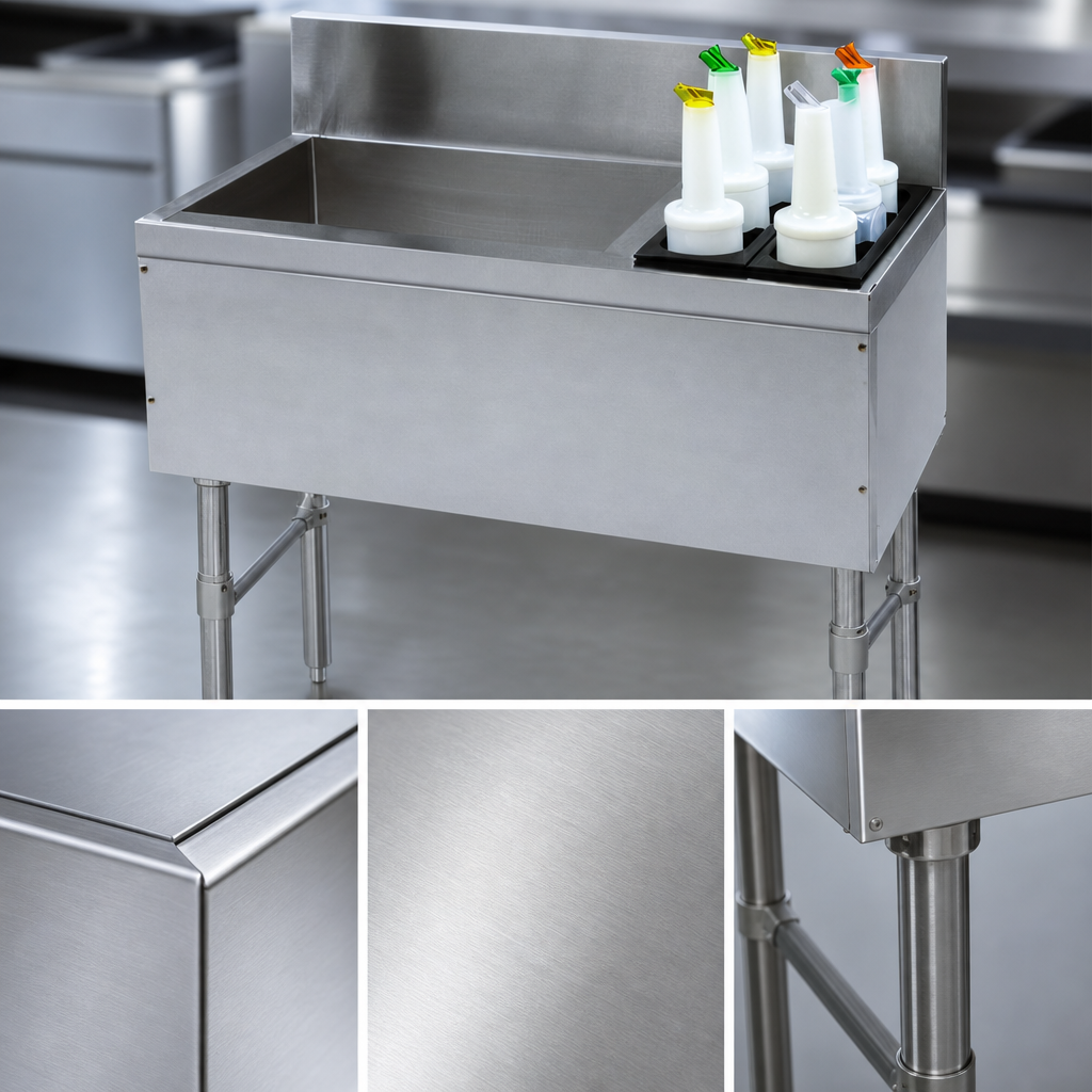 20 Gauge 300 Series Stainless Steel Construction