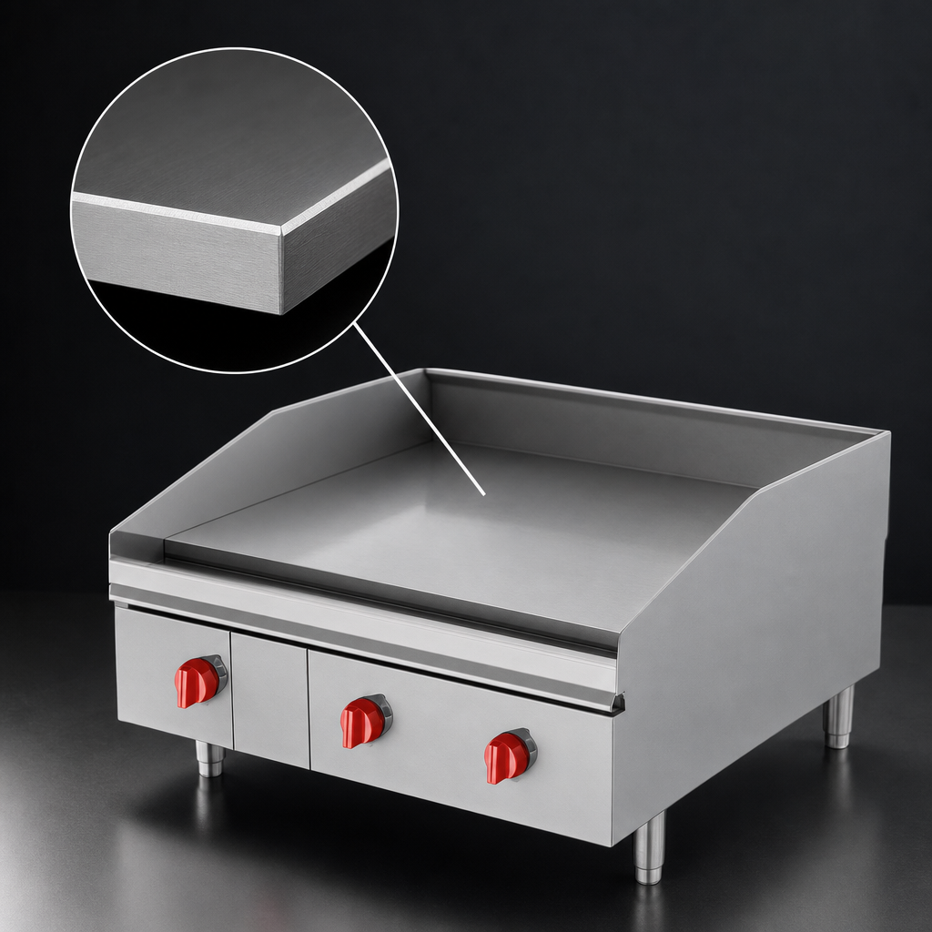 1-Inch Smooth Steel Plate