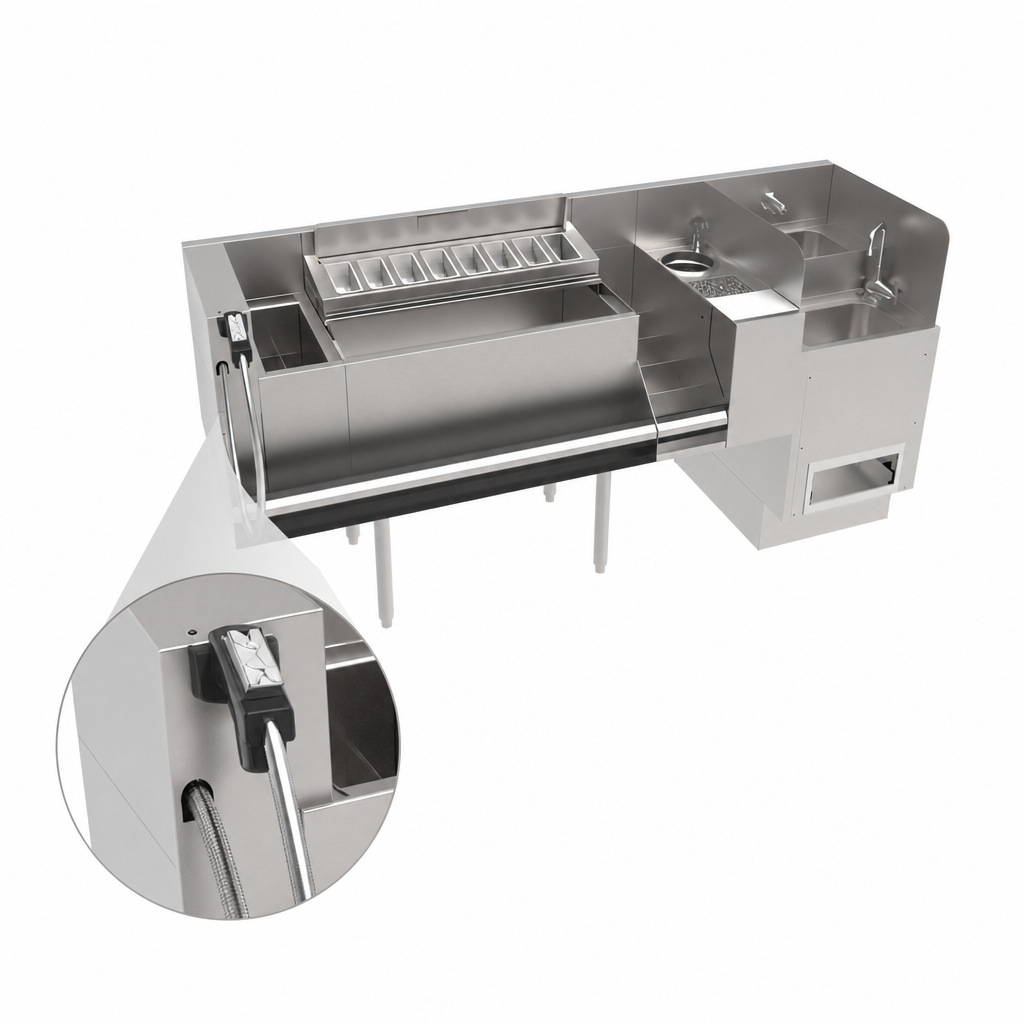 4-Inch Soda Gun Holder