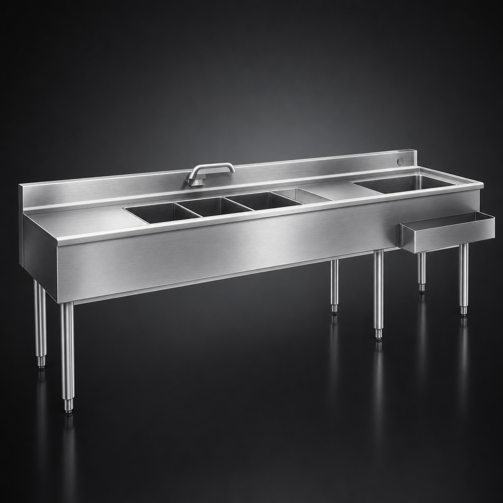 Heavy-Gauge Stainless Steel Construction