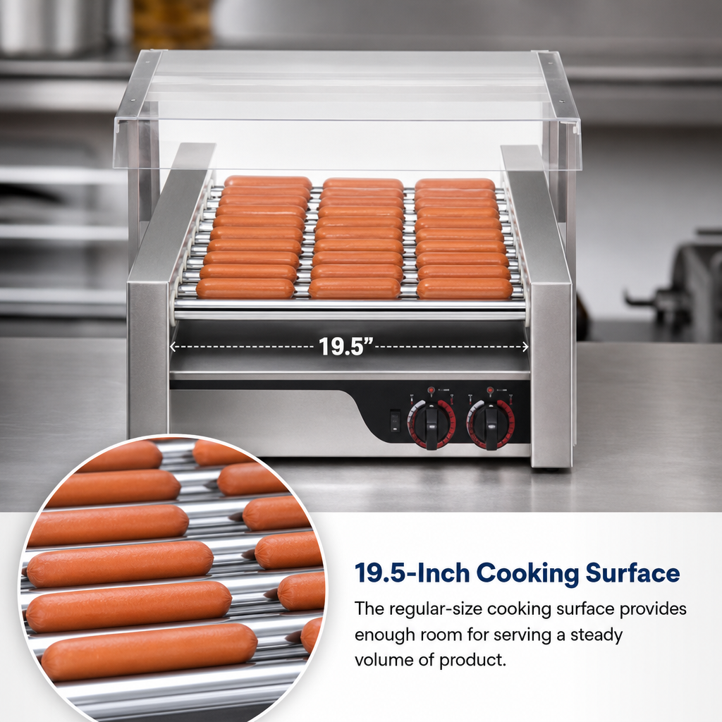 19.5-Inch Cooking Surface