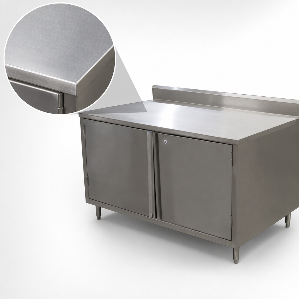 14-Gauge 304 Stainless Steel Top