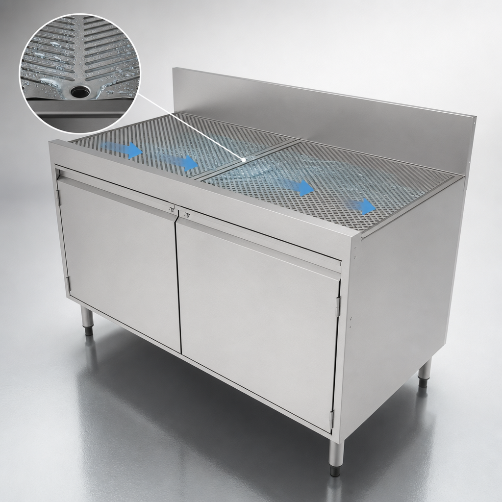 Pitched Drainboard Top