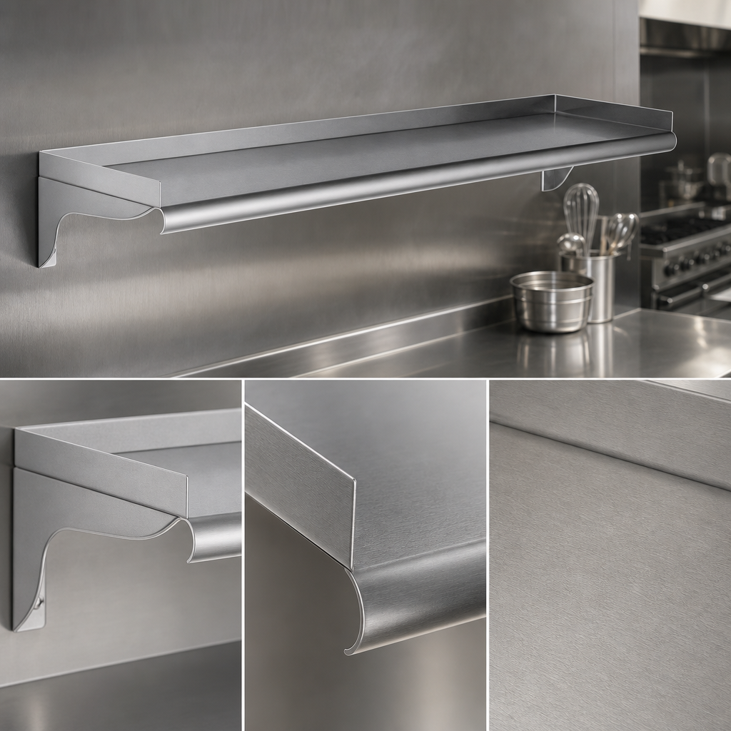16 Gauge Type 430 Stainless Steel Construction