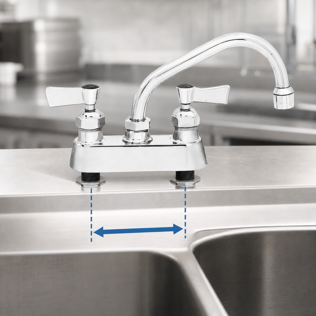 4-Inch Center Deck Mount