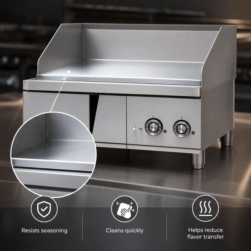 Chrome Griddle Plate