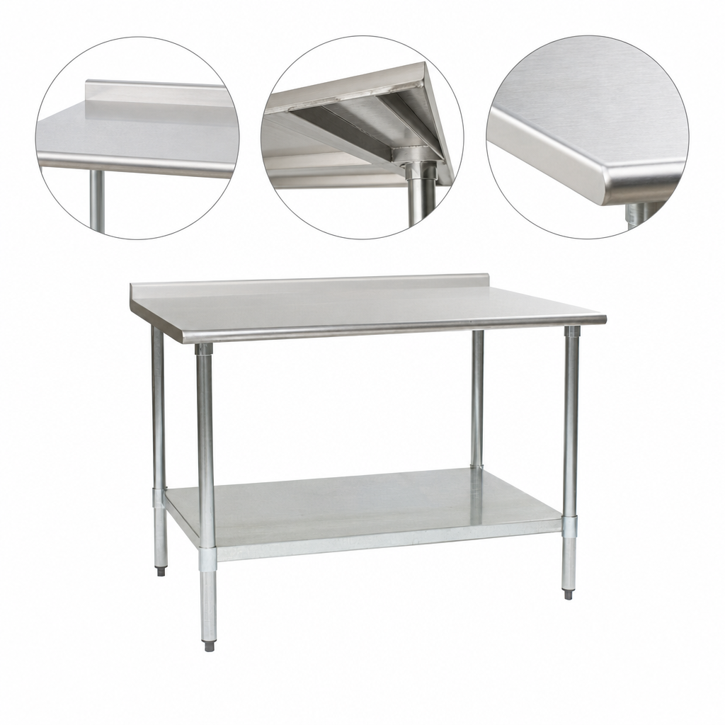 Reinforced Stainless Steel Top