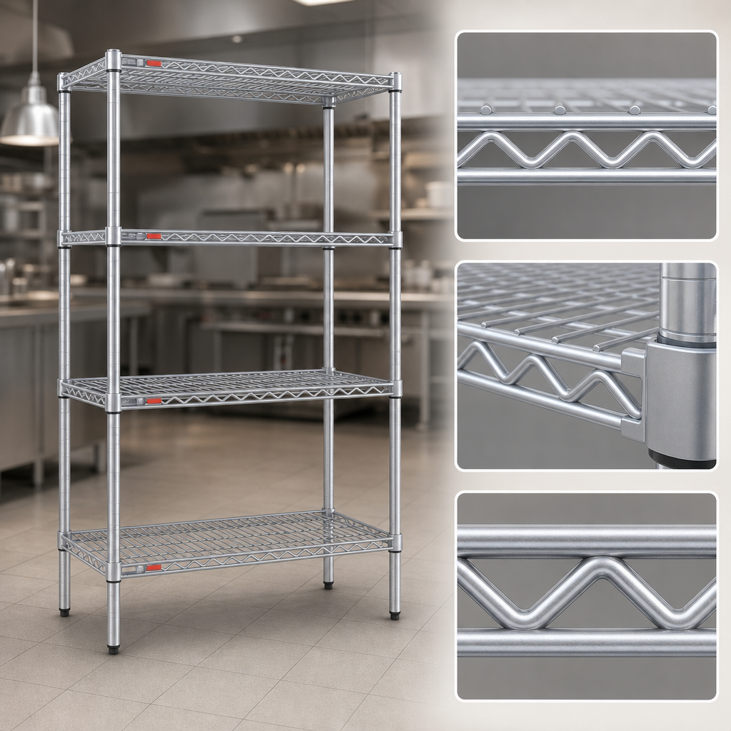 Patented QuadTruss® Shelves
