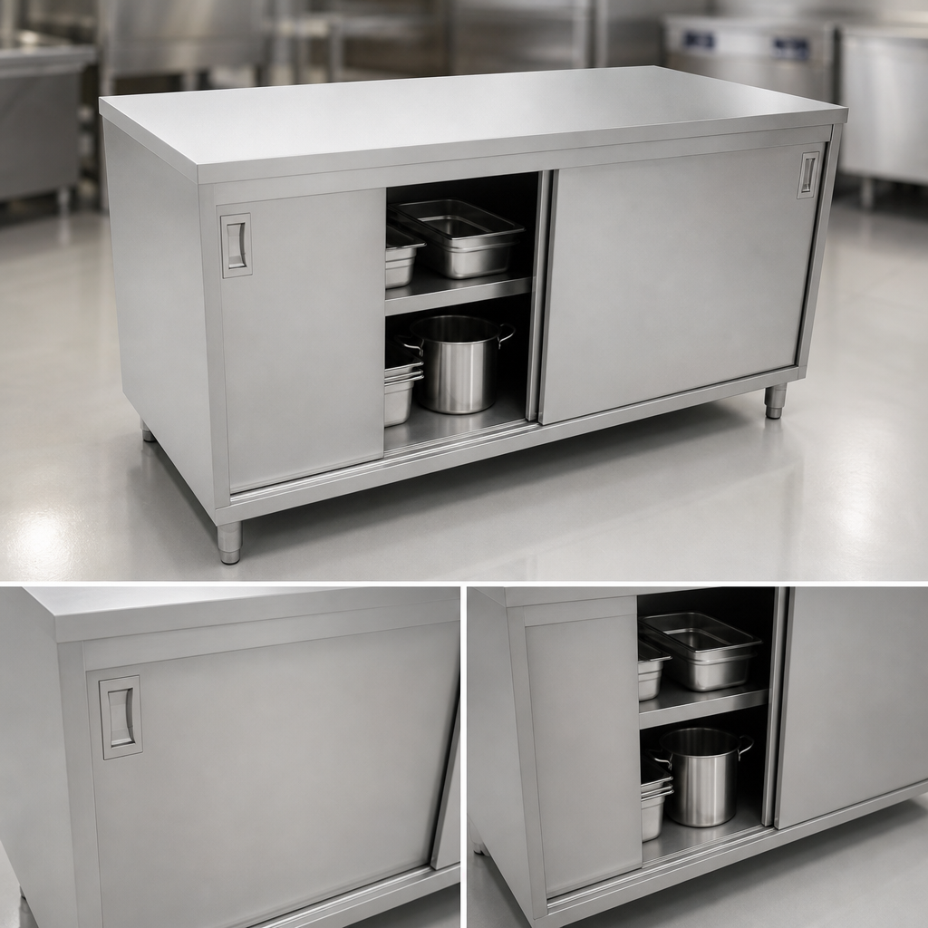 Sliding Door Cabinet Base