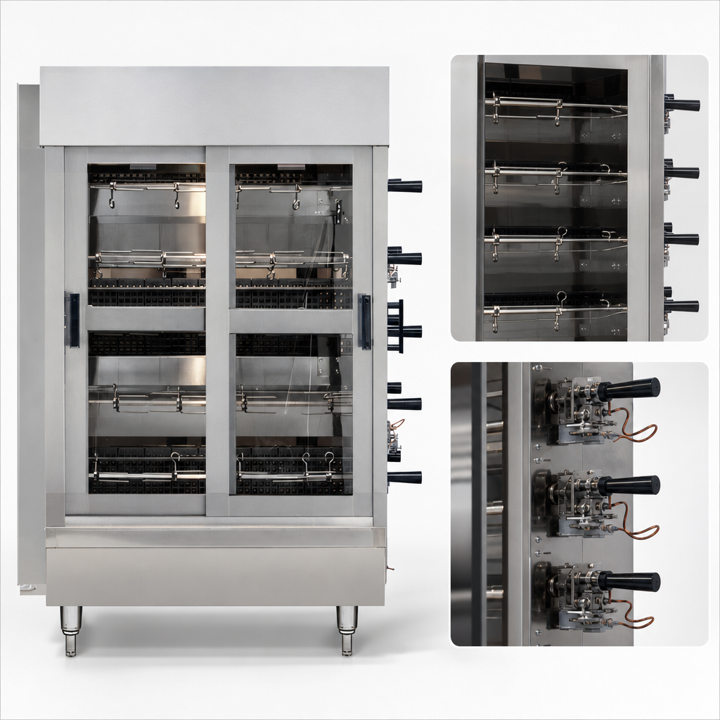 Four-Spit Vertical Design