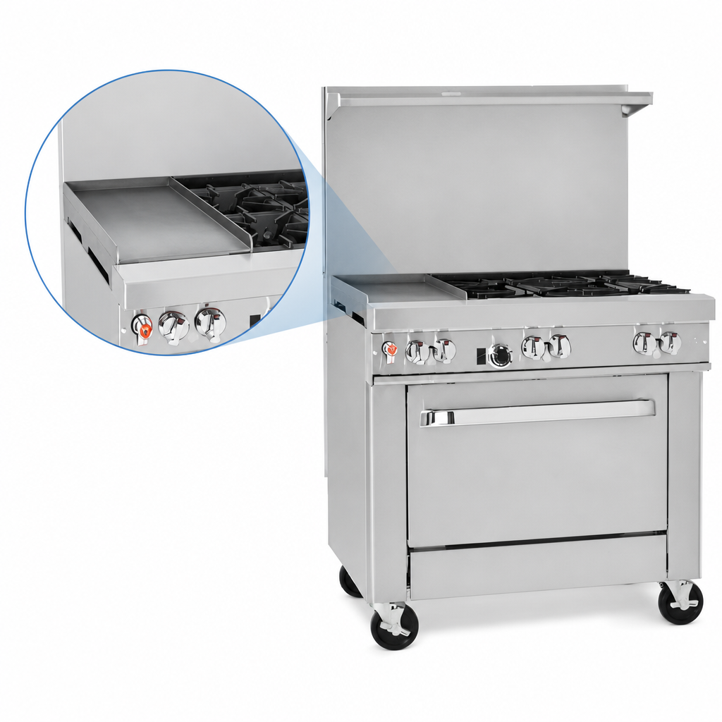 12-Inch Left Griddle