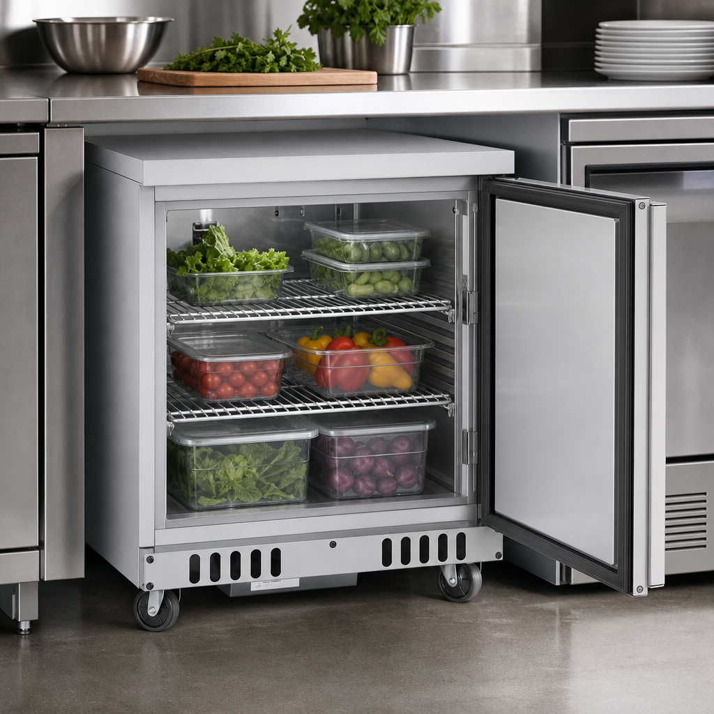 One-Section Undercounter Capacity