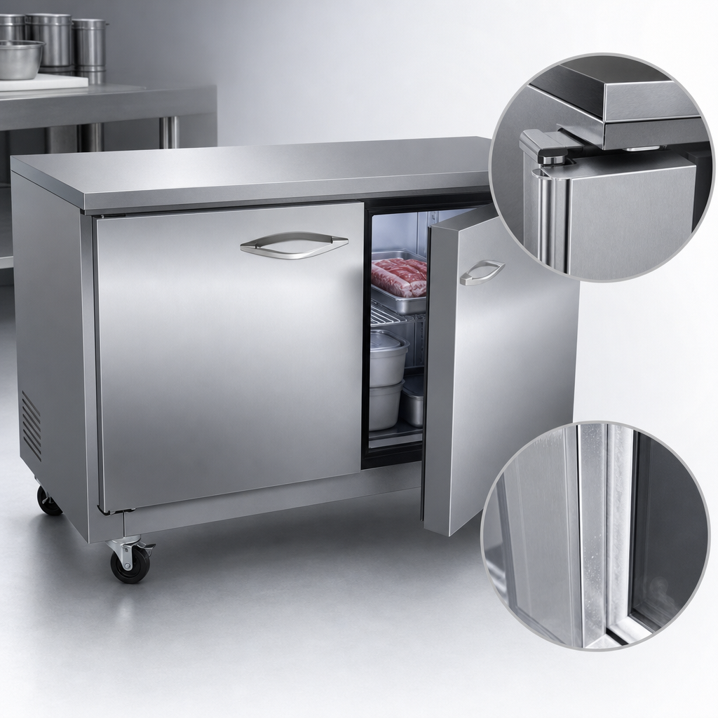 Solid Hinged Anti-Frost Doors