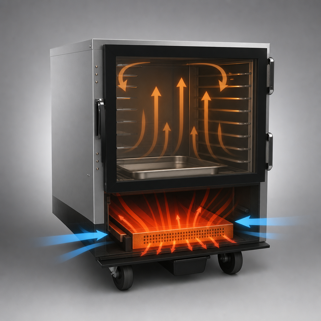 Bottom-Mount Forced Air Heating