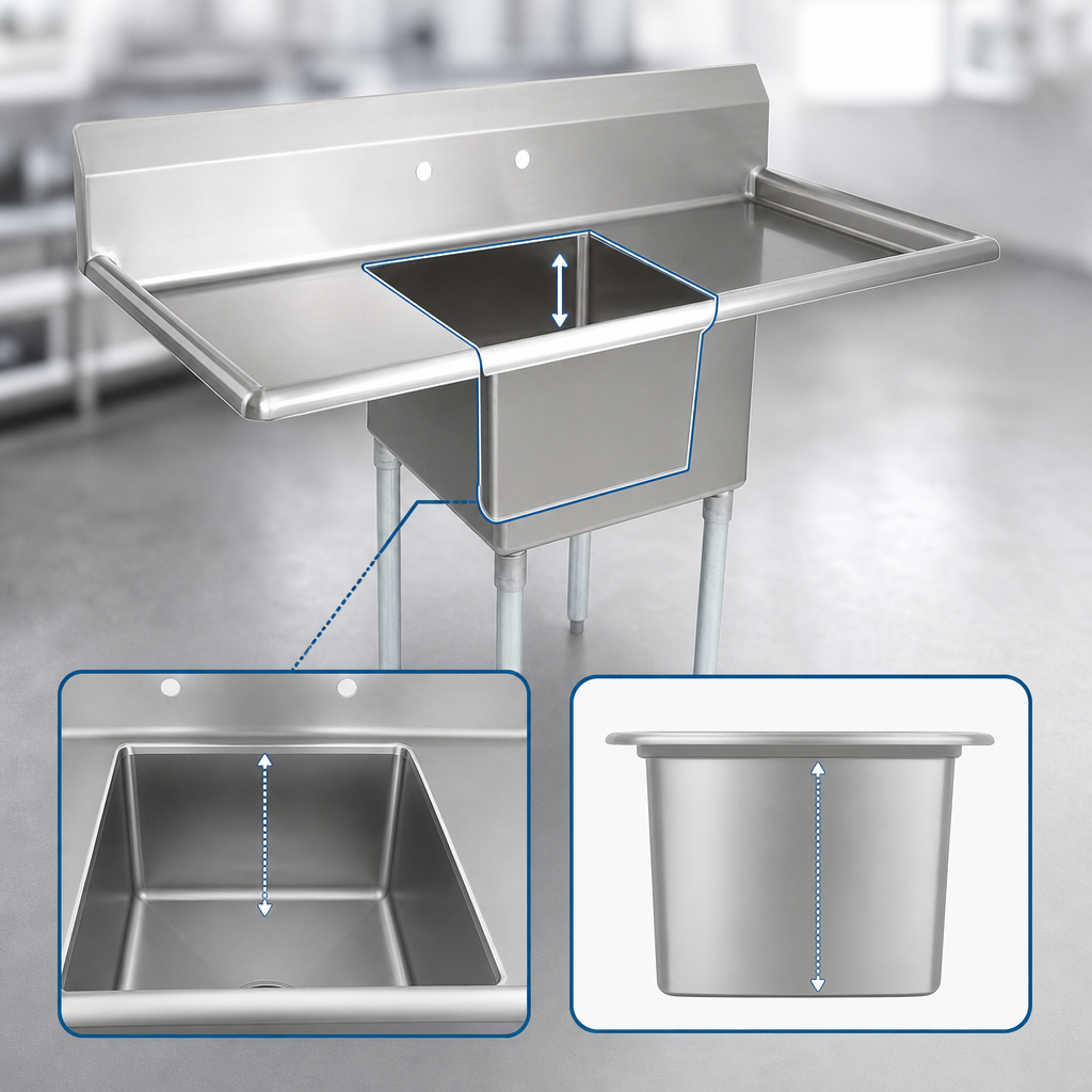 Single 14-Inch Deep Compartment