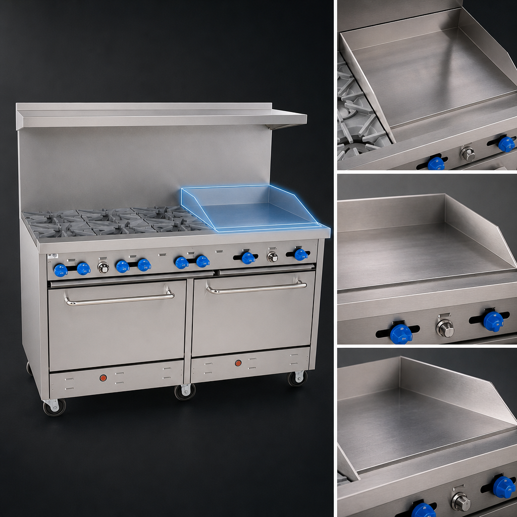 24-Inch Griddle Section