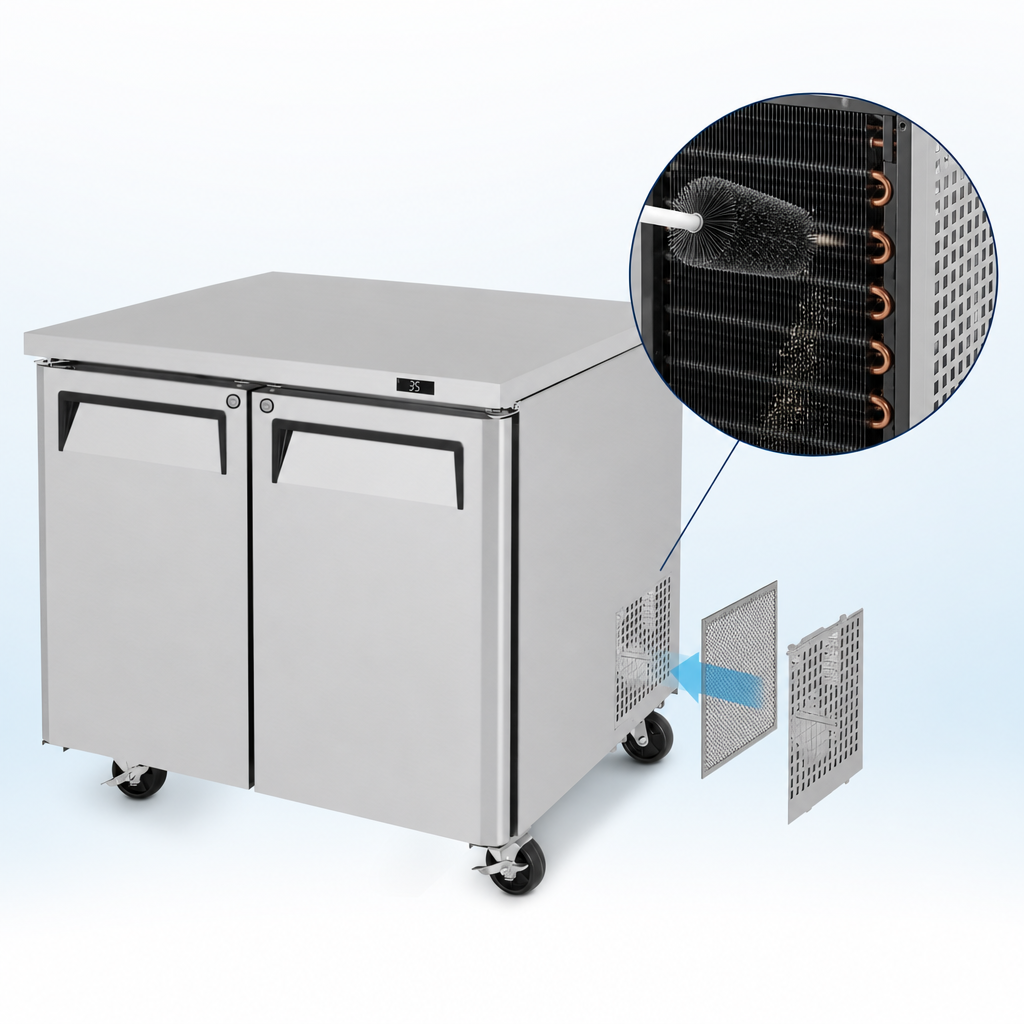 Self-Cleaning Condenser