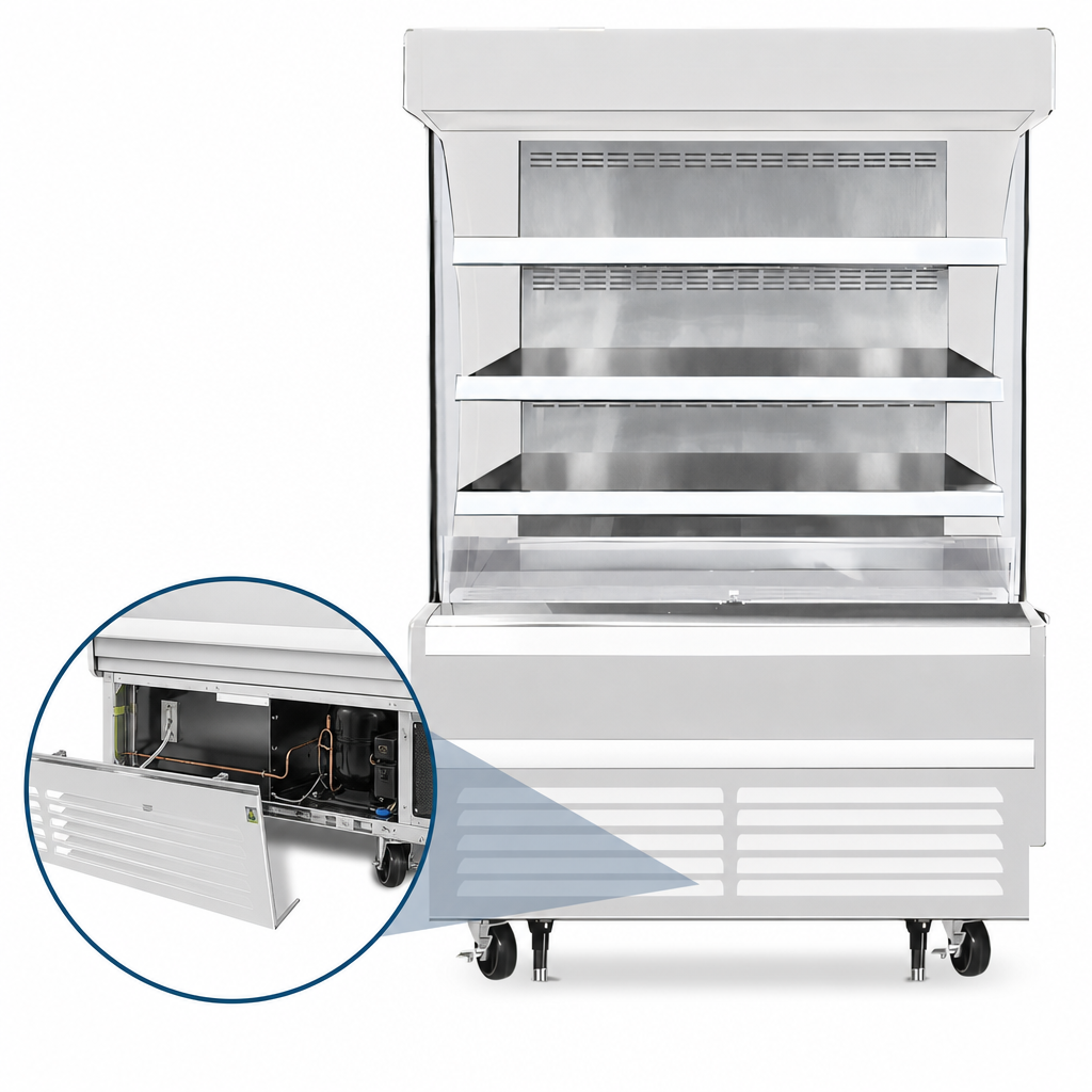 Bottom-Mounted Self-Contained Refrigeration