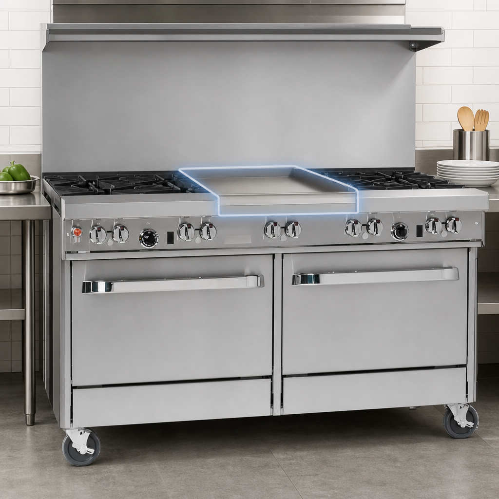 36-Inch Griddle Section