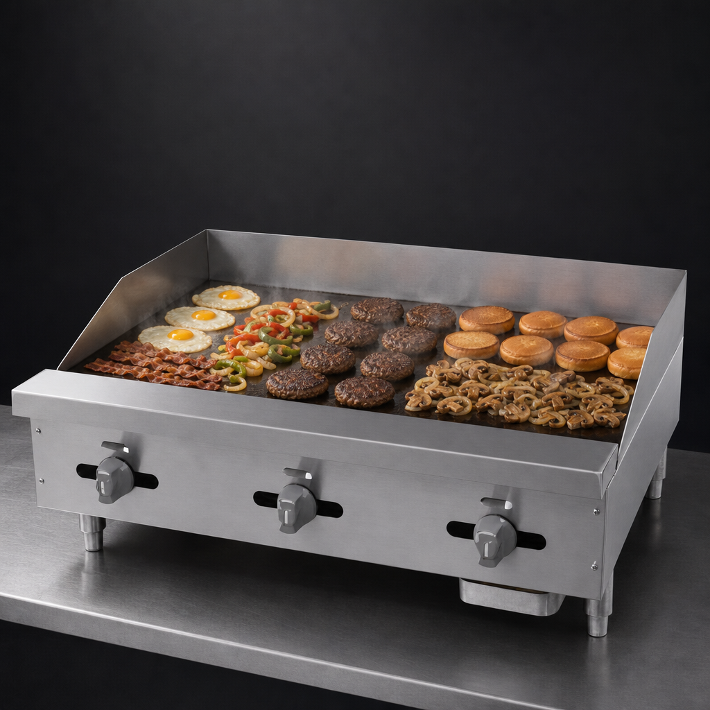 Large 60-Inch Cooking Surface