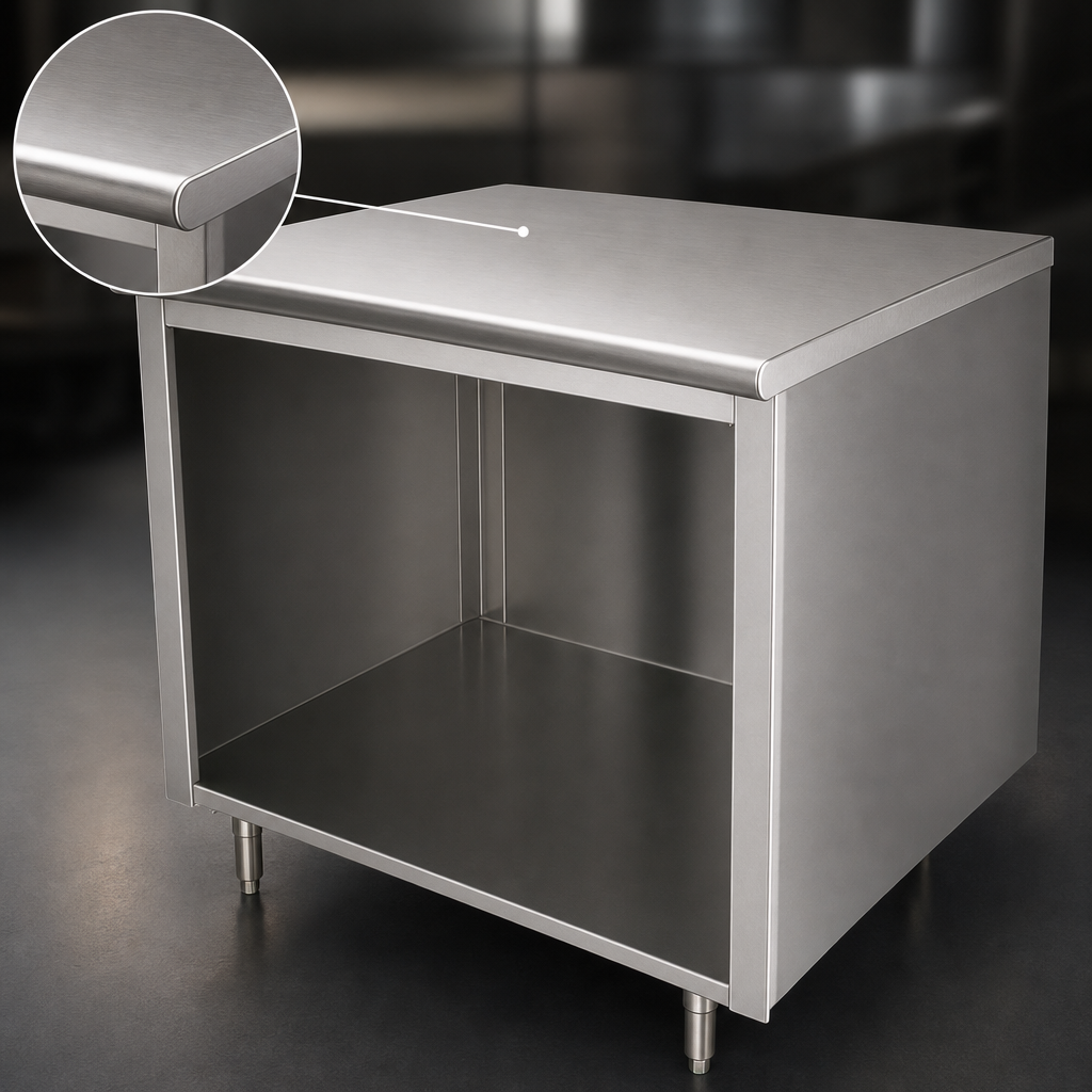 14-Gauge 304 Stainless Steel Top