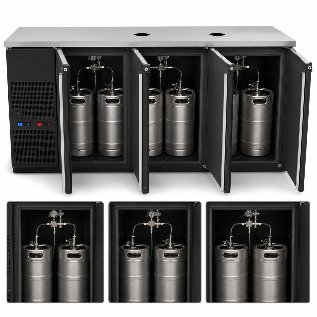 Three-Section Cabinet