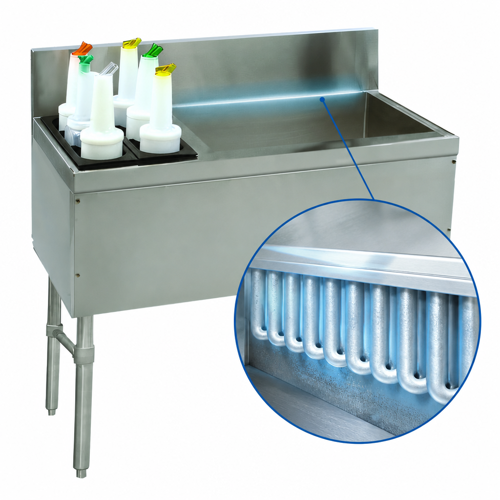 10-Circuit Cast Aluminum Cold Plate