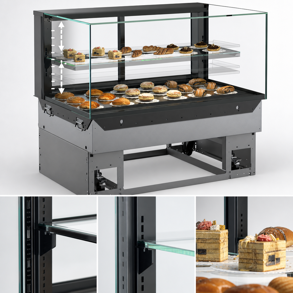 Adjustable Glass Shelf