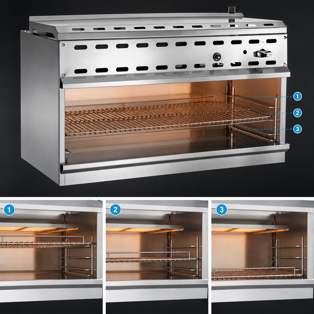 Three Rack Positions