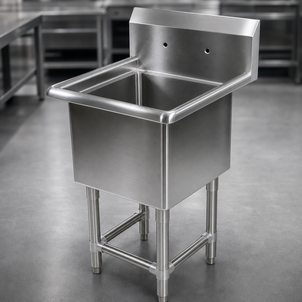 16-Gauge Type 300 Stainless Steel Construction