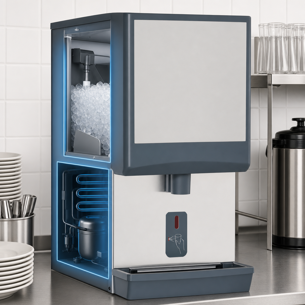 Integral Ice Machine