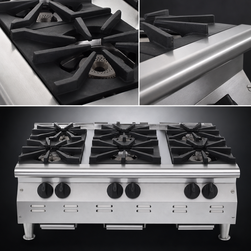 Heavy-Duty Cast Iron Grates