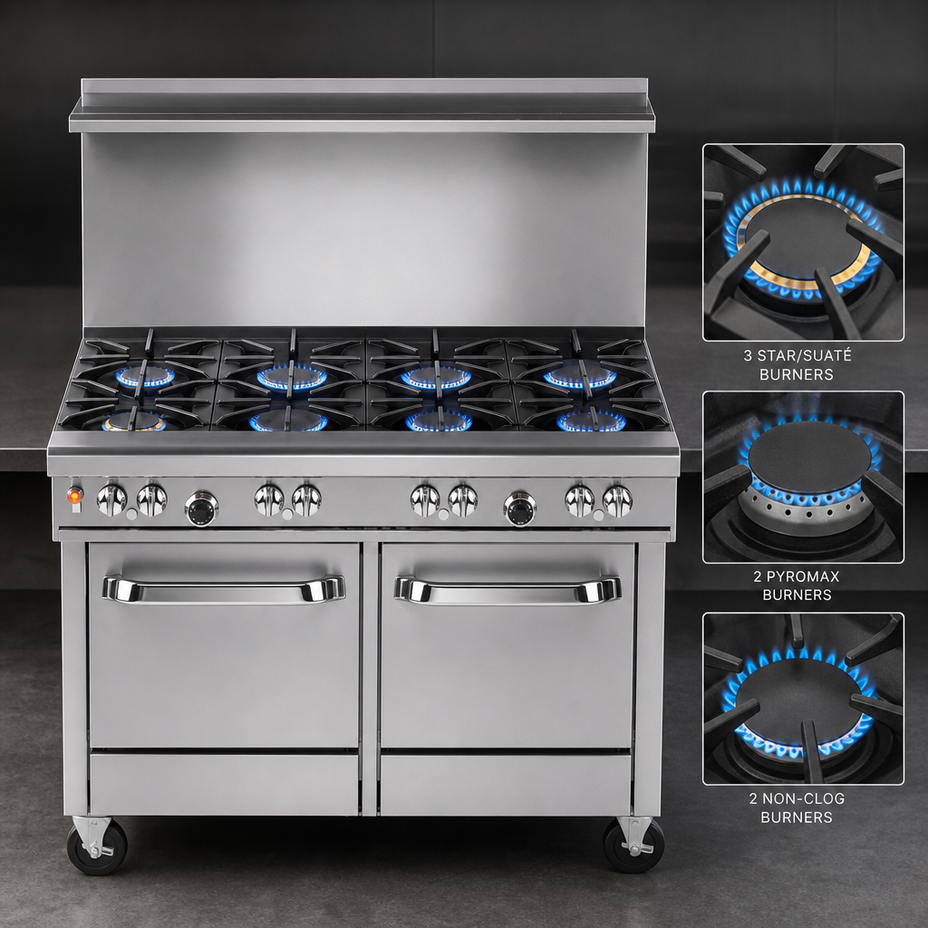 Seven-Burner Open Top
