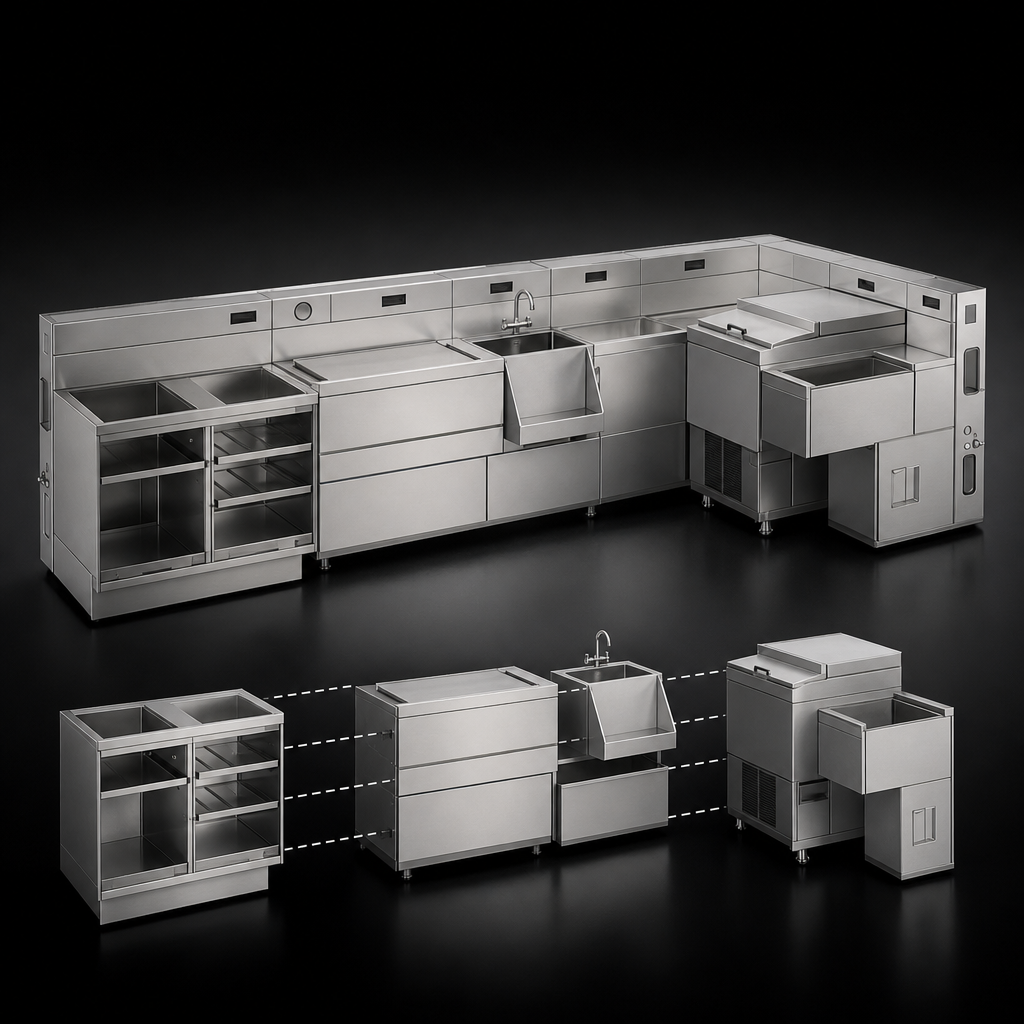 Pre-Engineered Modular Sections