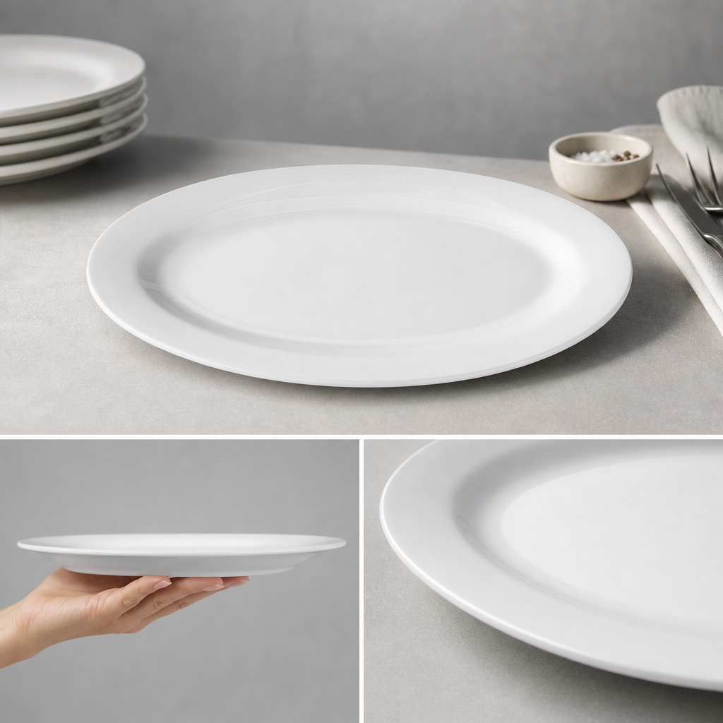 Oval Narrow Rim Design