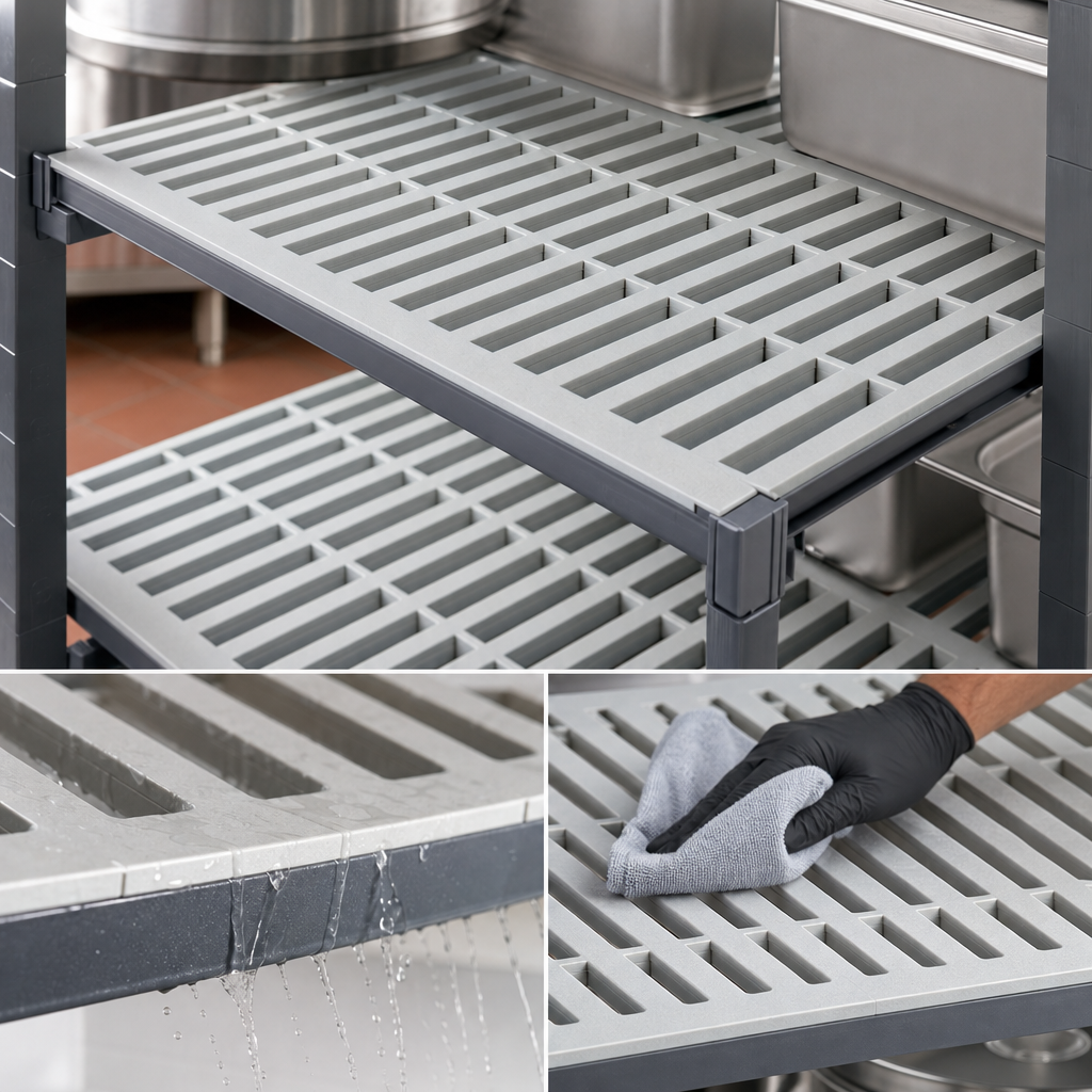 Vented Shelf Plates