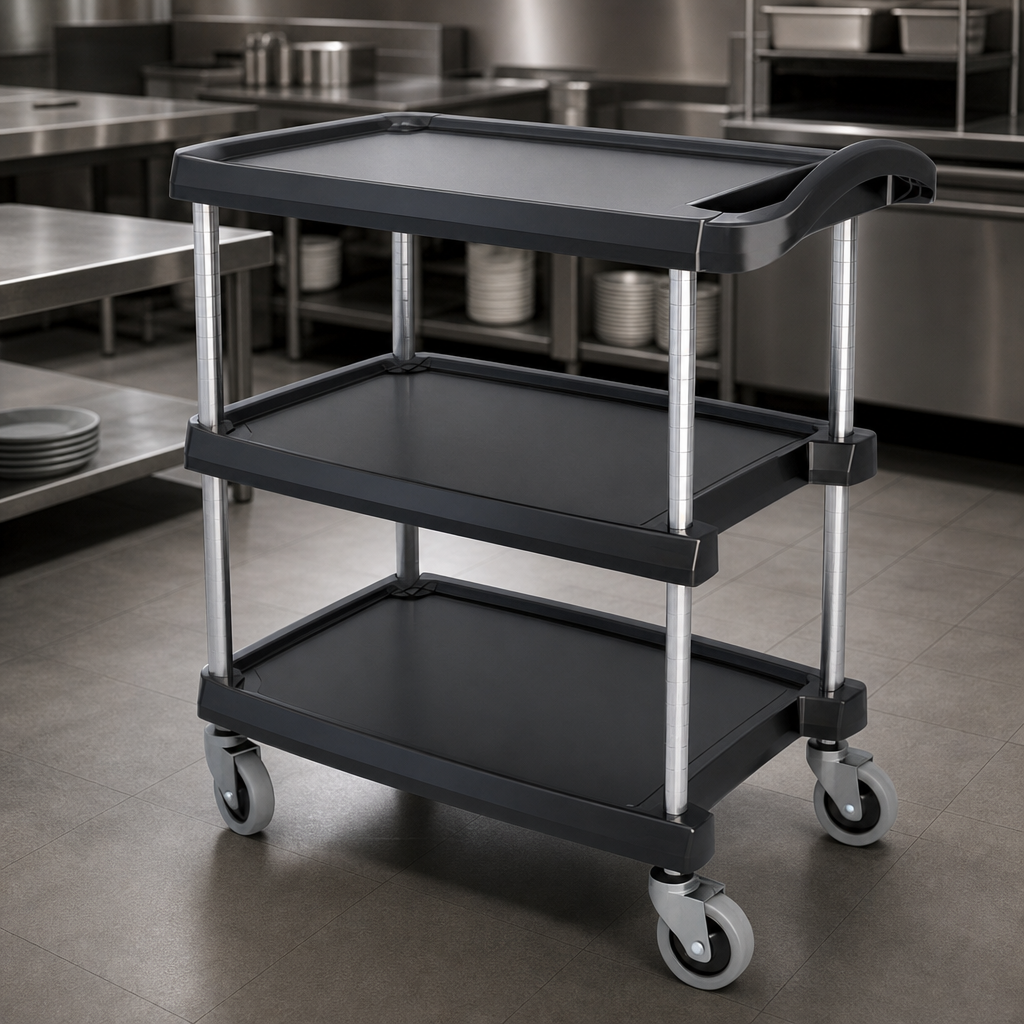 Three Heavy-Duty Shelves