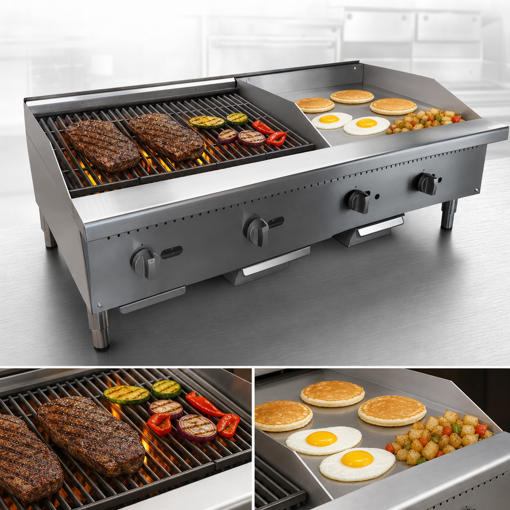 Dual Cooking Surfaces