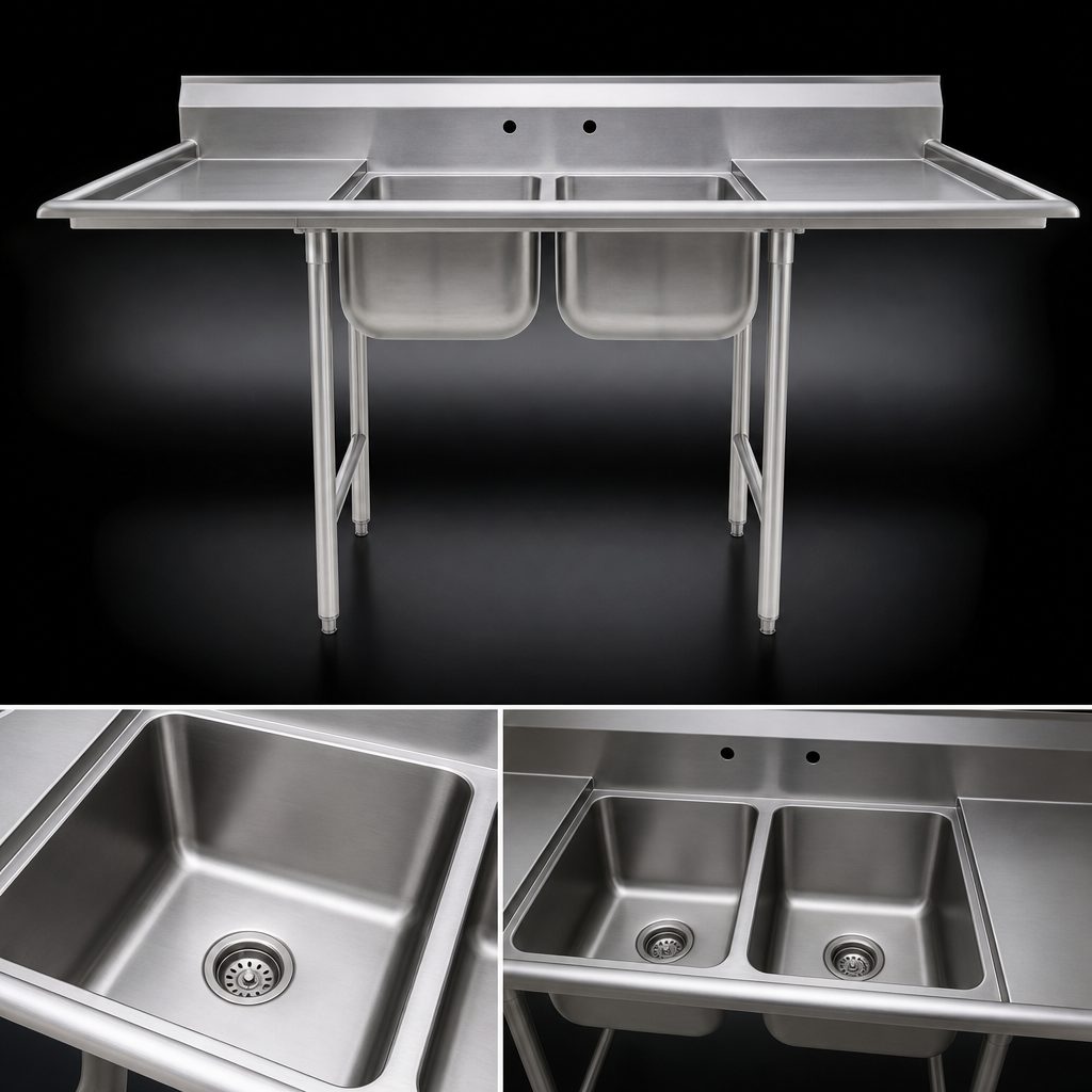 Two-Compartment Sink